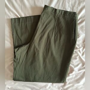 Alfred Dunner Dark Green Pants 20W